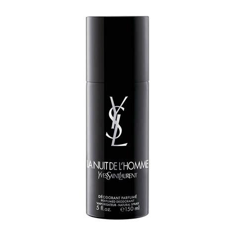 deodorant homme yves saint laurent|la nuit de l'homme deodorant.